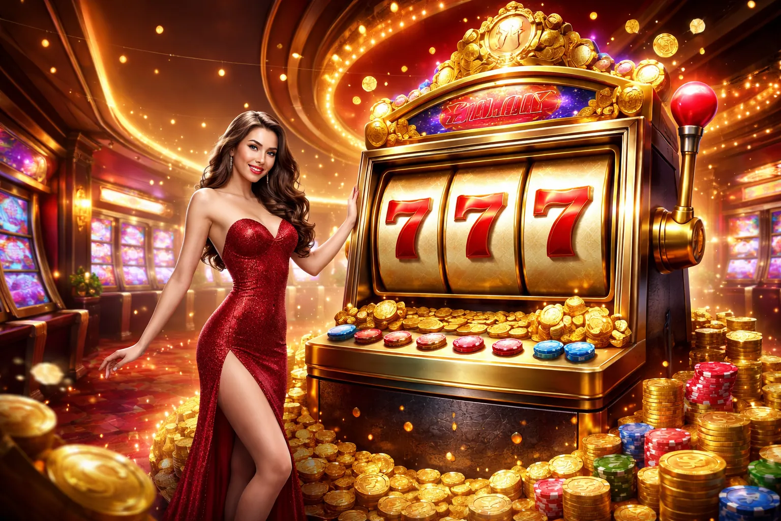 Thế giới trò chơi máy đánh bạc hấp dẫn tại gacam67 win